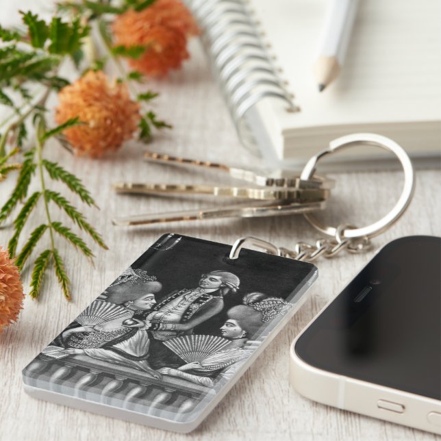 A Side Box Keychain (Front Right)