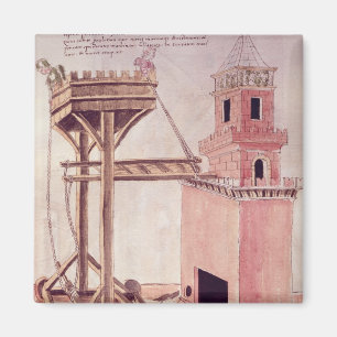 A siege machine magnet