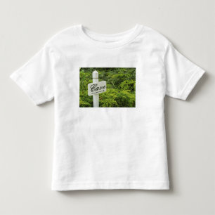 A sign pointing tho the wine cellar (Cave) in Toddler T-shirt