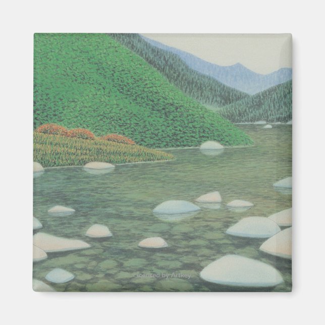 A Silent Corner in Moutains Magnet (Front)