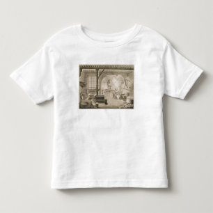 A silk dyer's workshop, from the 'Encyclopedie des Toddler T-shirt