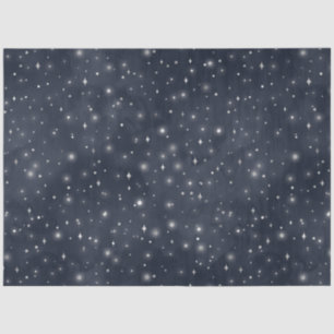A Silver Starry Night Series Design 5 Tissue Paper