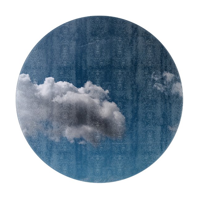 A simple cloud cutting board (Front)