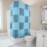 A Simple Design of Black Lines on Light Blue<br><div class="desc">A simple design of black lines on light blue.</div>