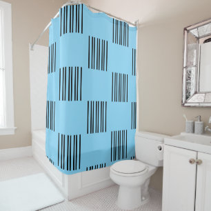 A Simple Design of Black Lines on Light Blue