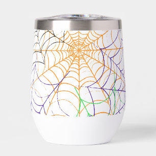 A Simple Halloween Spider's Web Pattern