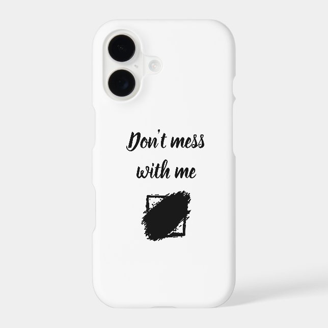 A simple iPhone case with a touch of luxury (Verso)