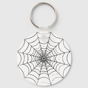A Simple Spider's Web Keychain