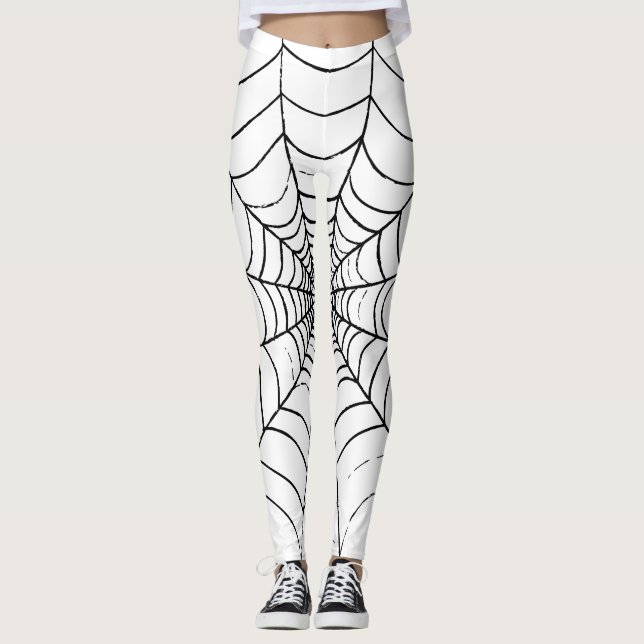 A Simple Spider's Web Leggings (Front)