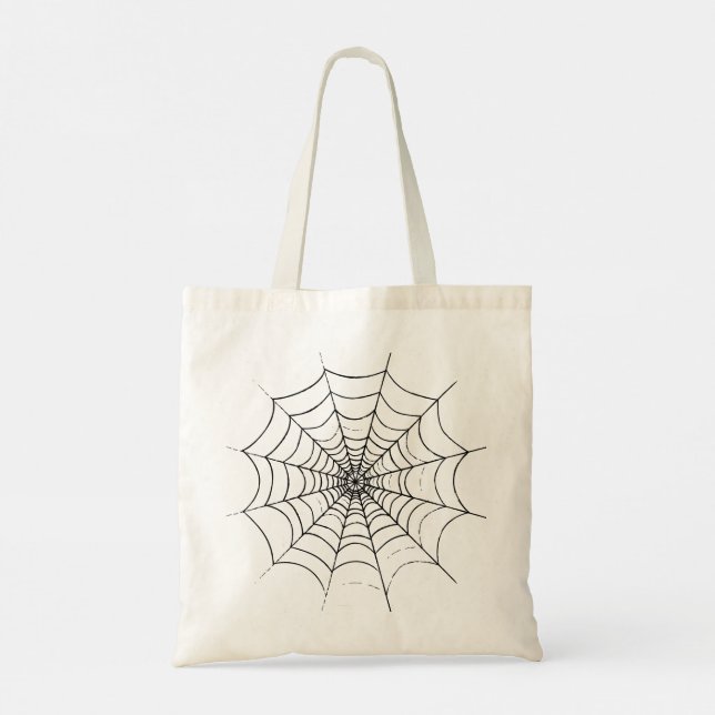 A Simple Spider's Web Tote Bag (Back)