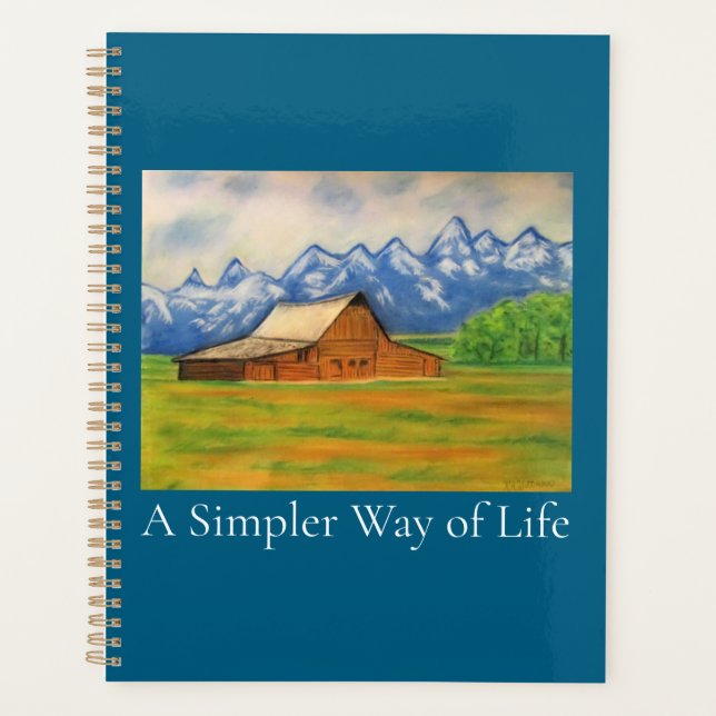 A Simpler Way of Life Planner (Front)