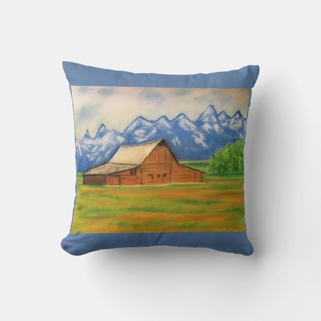 A Simpler Way of Life Throw Pillow (Front)
