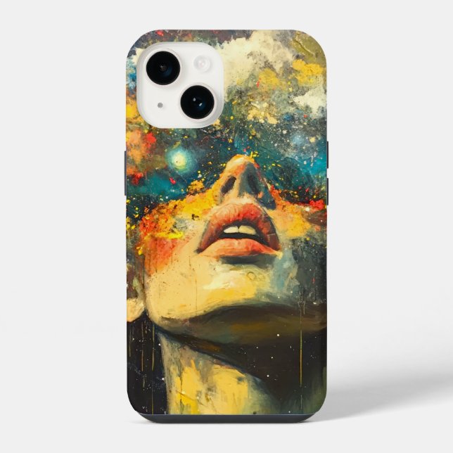 A Simulated Universe iPhone Case (Back)