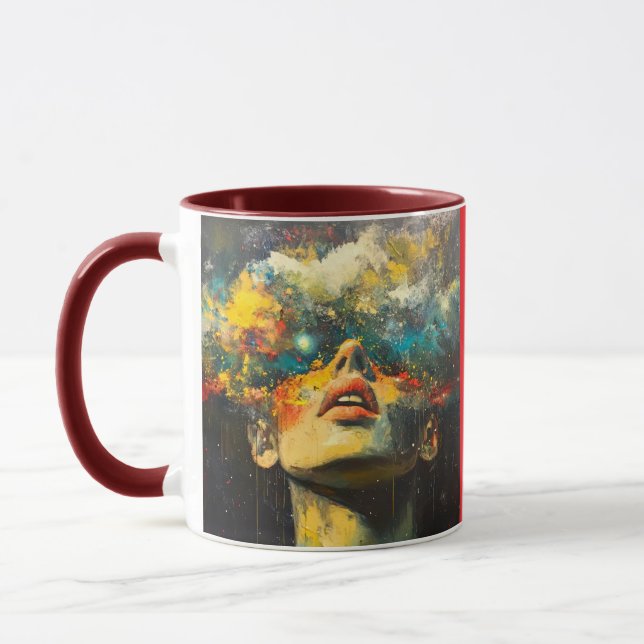 A Simulated Universe Mug (Left)