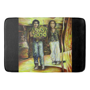 A Sistine ChapeI Phase of a ChaIIenge Bath Mat