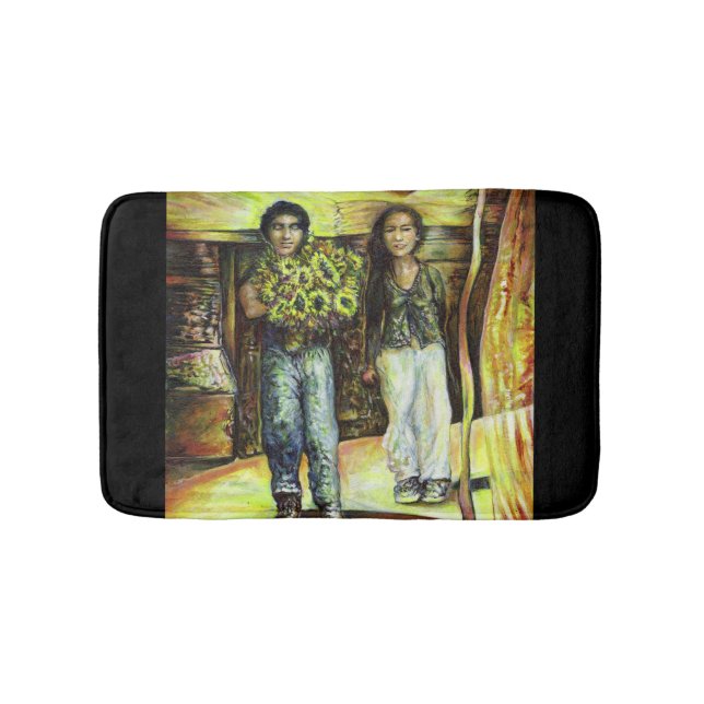 A Sistine ChapeI Phase of a ChaIIenge  Bath Mat (Front)