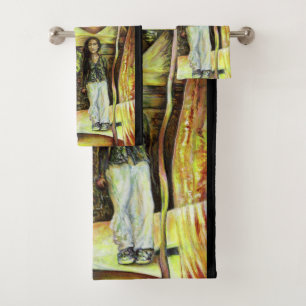 A Sistine ChapeI Phase of a ChaIIenge  Bath Towel Set