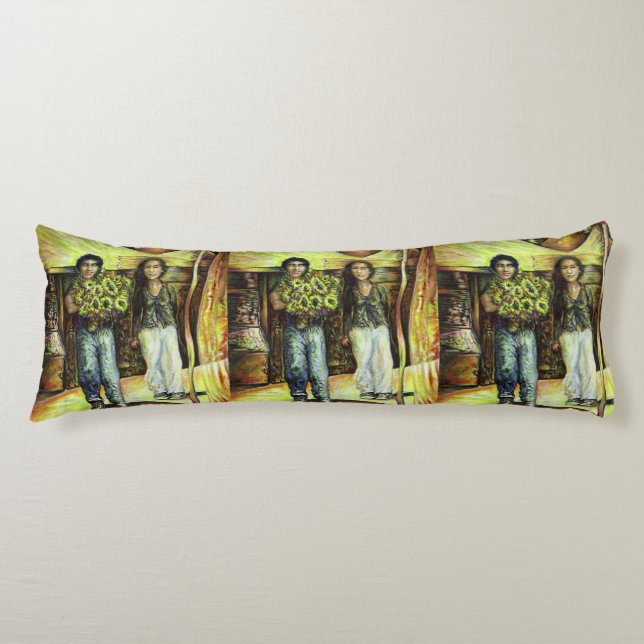 A Sistine ChapeI Phase of a ChaIIenge  Body Pillow (Front)