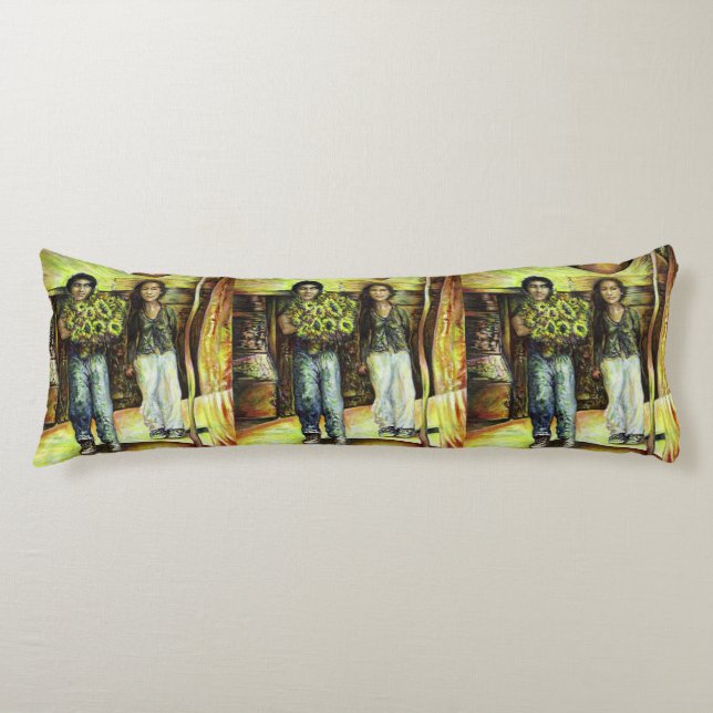 A Sistine ChapeI Phase of a ChaIIenge  Body Pillow (Front)