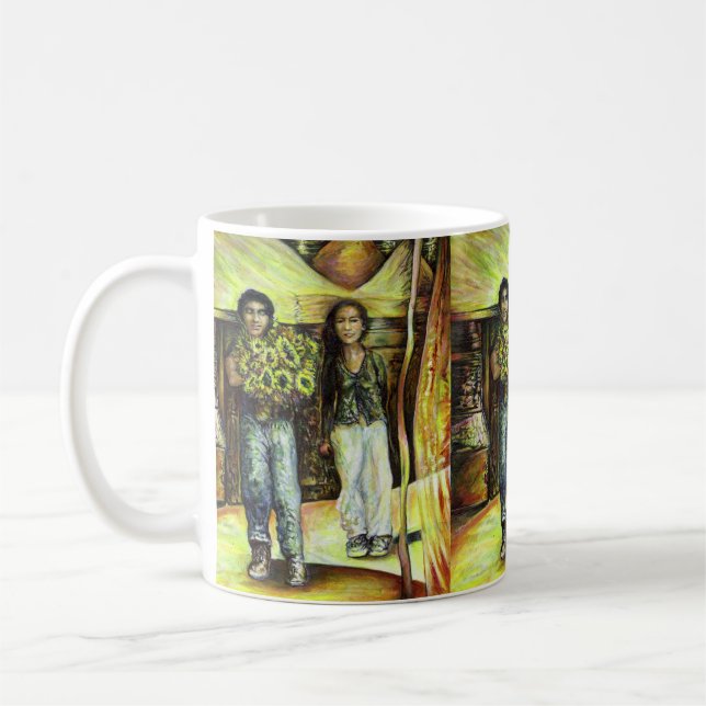 A Sistine ChapeI Phase of a ChaIIenge Coffee Mug (Left)