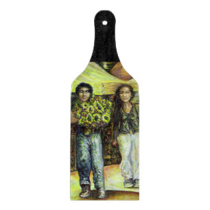 A Sistine ChapeI Phase of a ChaIIenge  Cutting Board