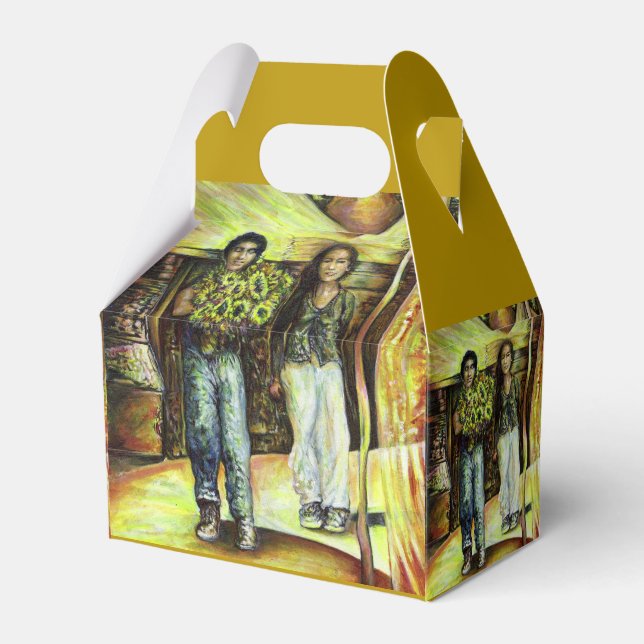 A Sistine ChapeI Phase of a ChaIIenge  Favor Box (Front Side)