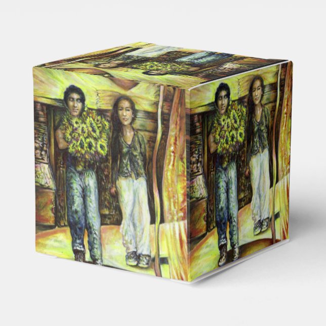 A Sistine ChapeI Phase of a ChaIIenge  Favor Box (Back Side)