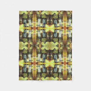 A Sistine ChapeI Phase of a ChaIIenge Fleece Blanket