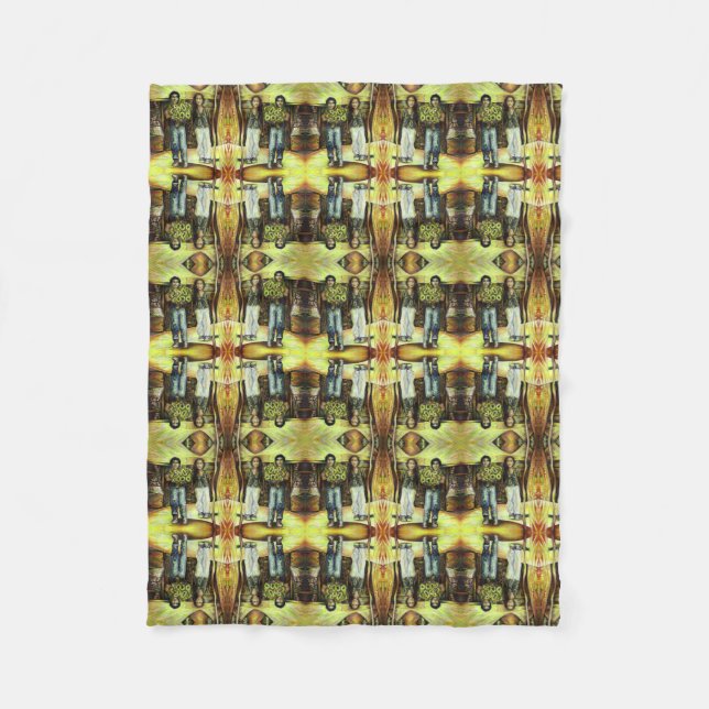 A Sistine ChapeI Phase of a ChaIIenge  Fleece Blanket (Front)