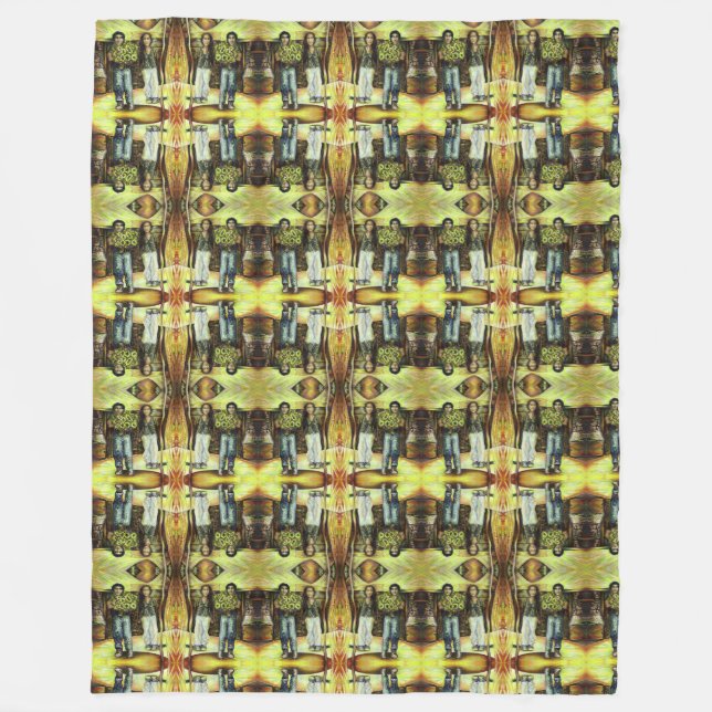 A Sistine ChapeI Phase of a ChaIIenge  Fleece Blanket (Front)