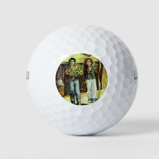 A Sistine ChapeI Phase of a ChaIIenge  Golf Balls (Front)