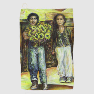 A Sistine ChapeI Phase of a ChaIIenge  Golf Towel