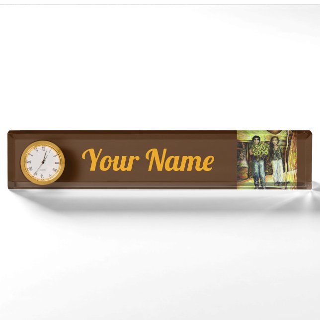A Sistine ChapeI Phase of a ChaIIenge  Nameplate (Front)