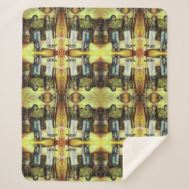 A Sistine ChapeI Phase of a ChaIIenge  Sherpa Blanket (Front)