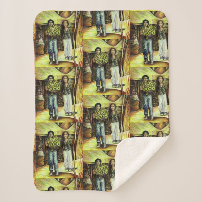 A Sistine ChapeI Phase of a ChaIIenge  Sherpa Blanket (Front)