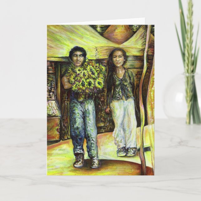 A Sistine ChapeI Phase of a ChaIIenge  Thank You Card (Front)