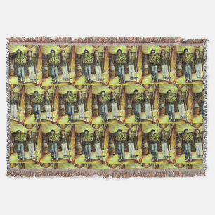 A Sistine ChapeI Phase of a ChaIIenge Throw Blanket