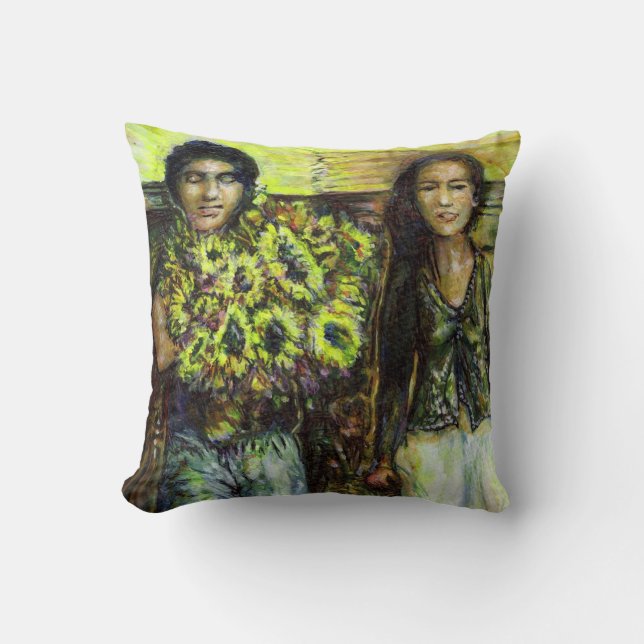 A Sistine ChapeI Phase of a ChaIIenge  Throw Pillow (Front)