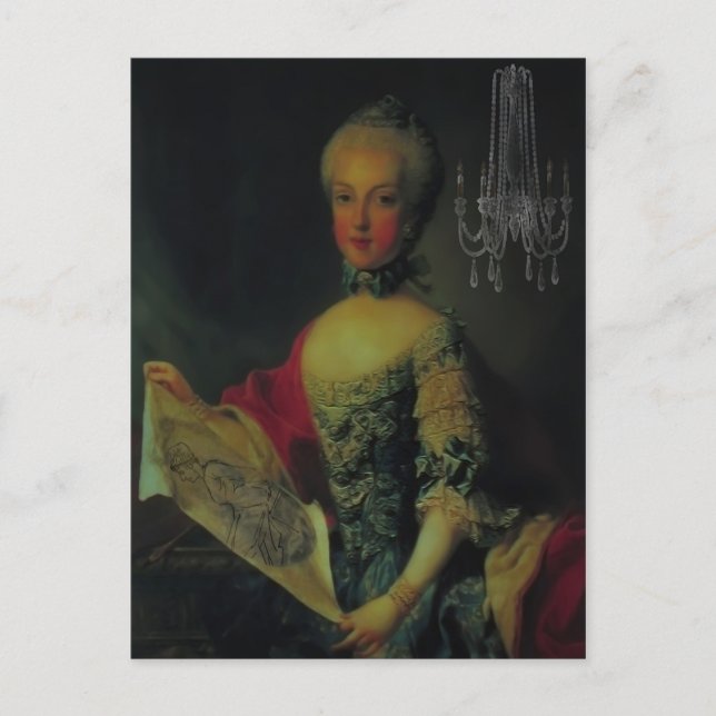 A Sketch of her Fate ~ Postcard / Invitations (Front)