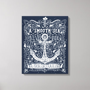 A Skilled Sailor Canvas Print