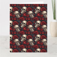 A Skull and Roses Series Design 10