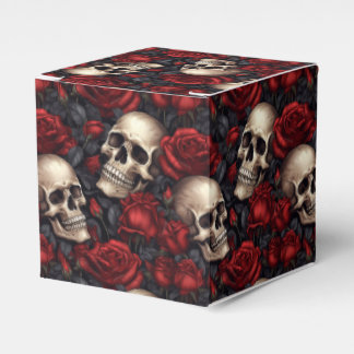 A Skull and Roses Series Design 10 Favor Box