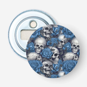 A Skull and Roses Series Design 12 Bottle Opener