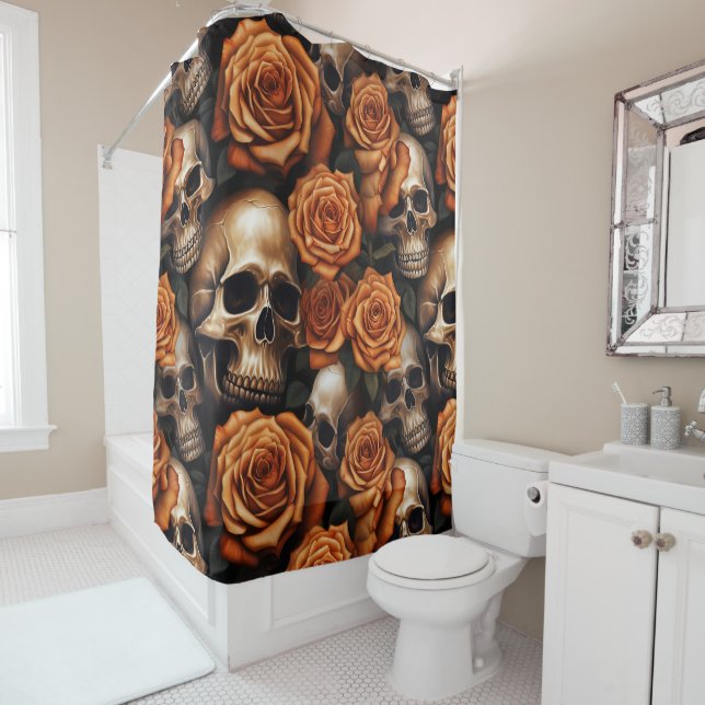 A Skull and Roses Series Design 9 (In Situ)