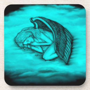 A sleeping Angel Coaster