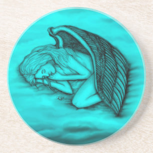 A sleeping Angel Coaster