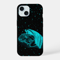 A sleeping Angel in black and green design