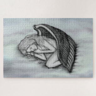 A sleeping Angel Jigsaw Puzzle
