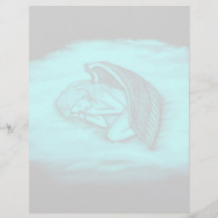 A sleeping Angel Letterhead