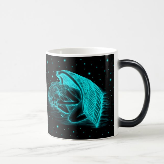 A sleeping Angel Magic Mug (Right)